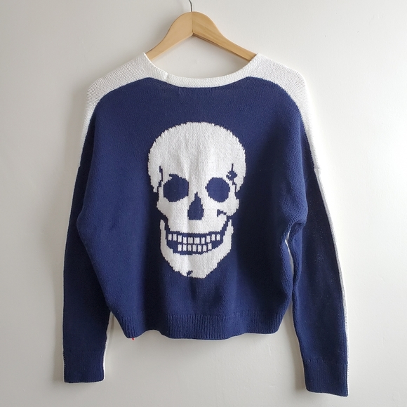 NWT Skull Cashmere Aleisha Skull Sweater XS - Picture 8 of 12